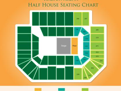 Half House Seating Chart